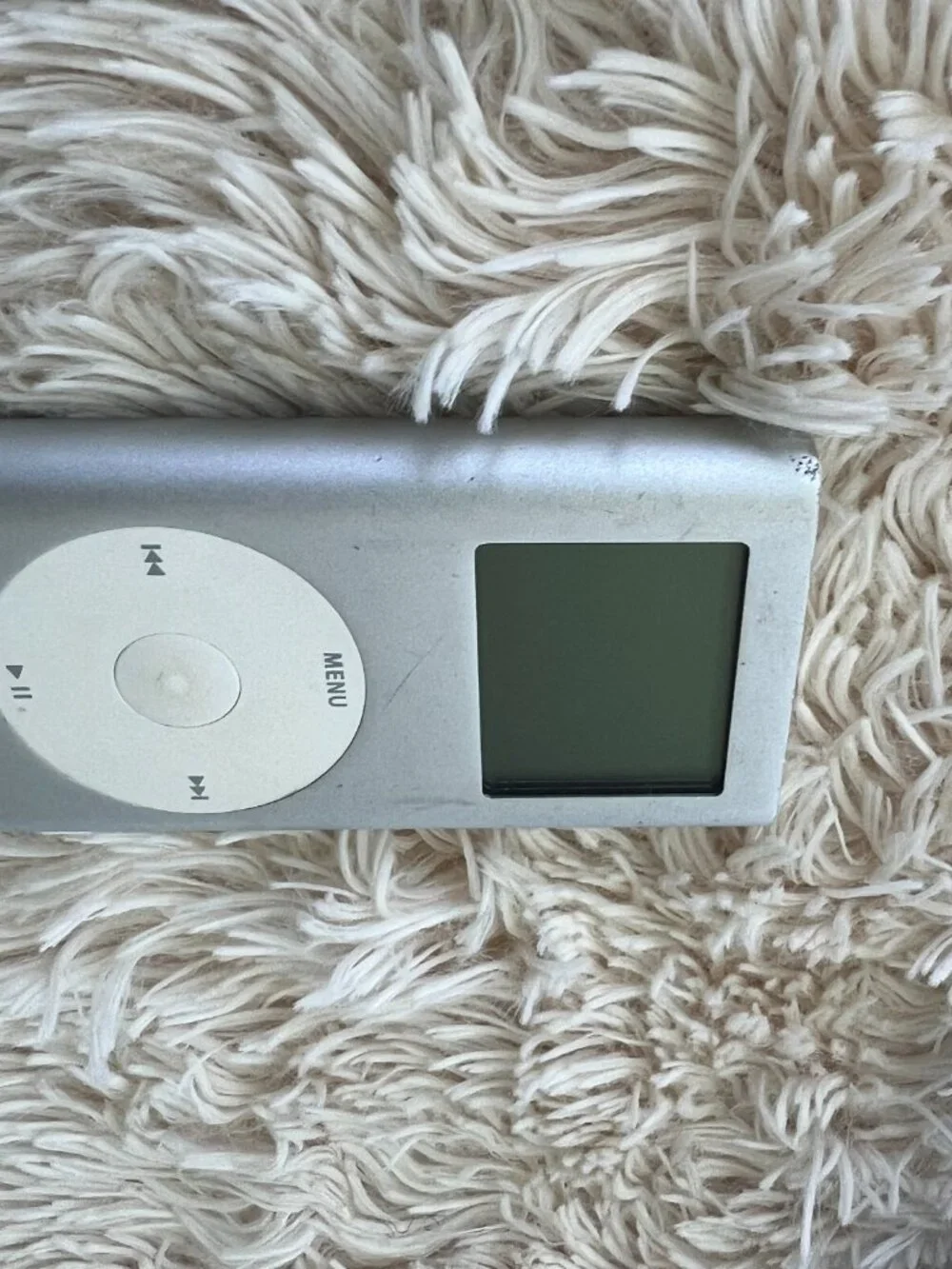 Vintage Apple iPod mini 2nd Gen 4GB Silver with Case & Cable